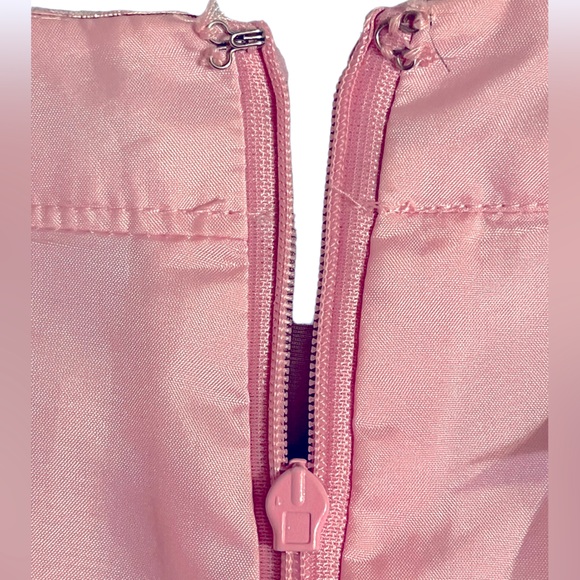 Forever 21 Flat Front High Waisted Shorty Shorts, Pink Silver | M - Picture 6 of 8